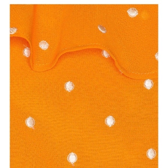 ☀️PRIVACY PLEASE 🌞 tangerine wrap top - Picture 12 of 12